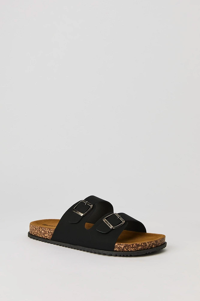 Buckled Cork Sandal