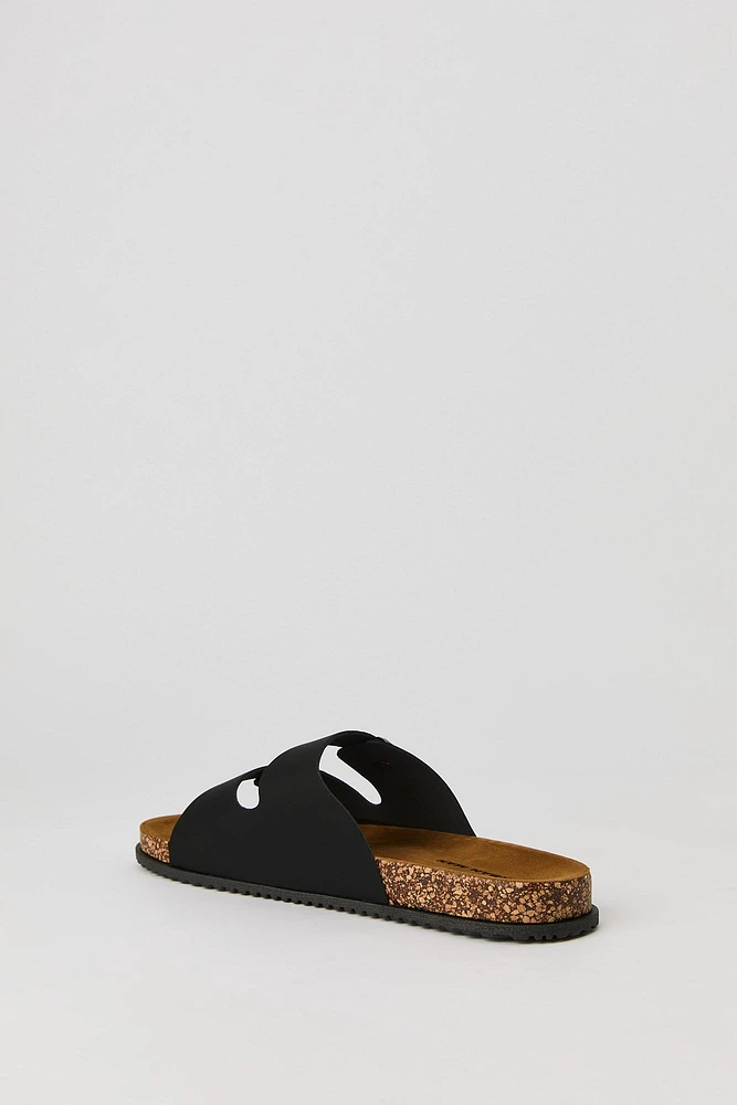 Buckled Cork Sandal