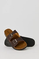 Buckled Cork Sandal