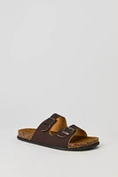 Buckled Cork Sandal