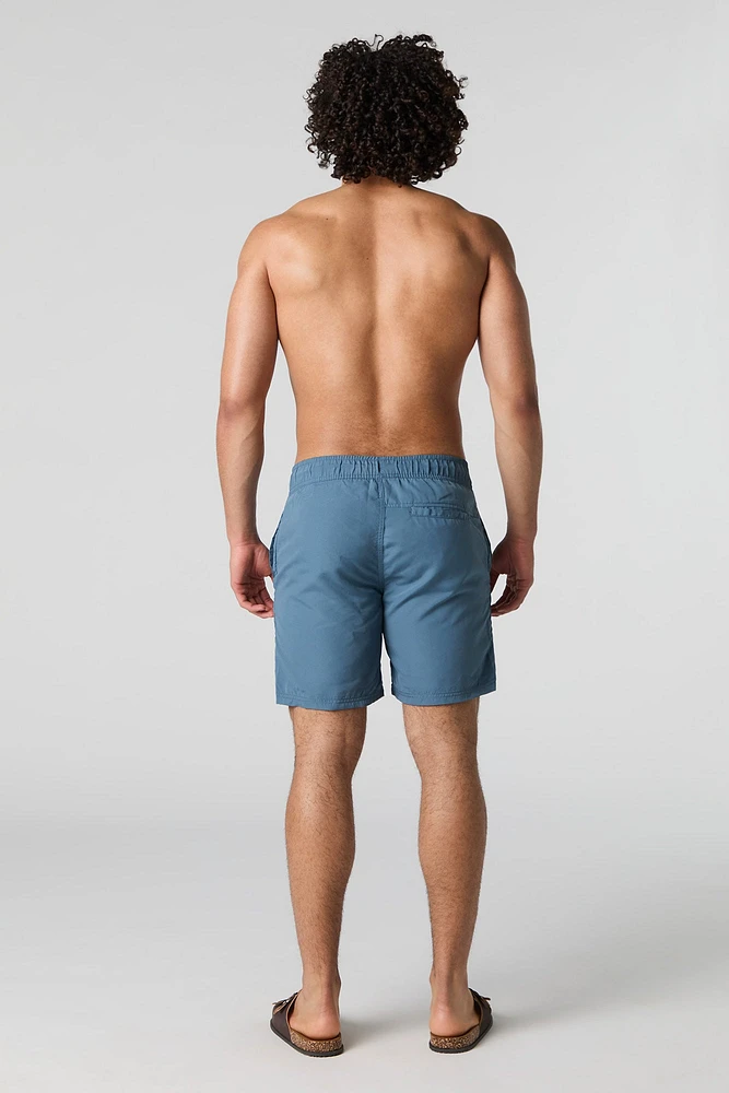 Short de baignade uni