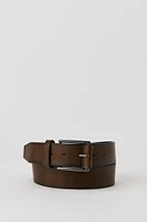 Ceinture brune en similicuir