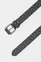 Triangle Print Belt