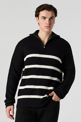 Quarter Zip Sweater