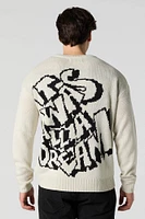 All A Dream Jacquard Knit Sweater