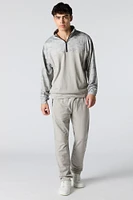 Active Acid Wash Quarter Zip Sweatshirt