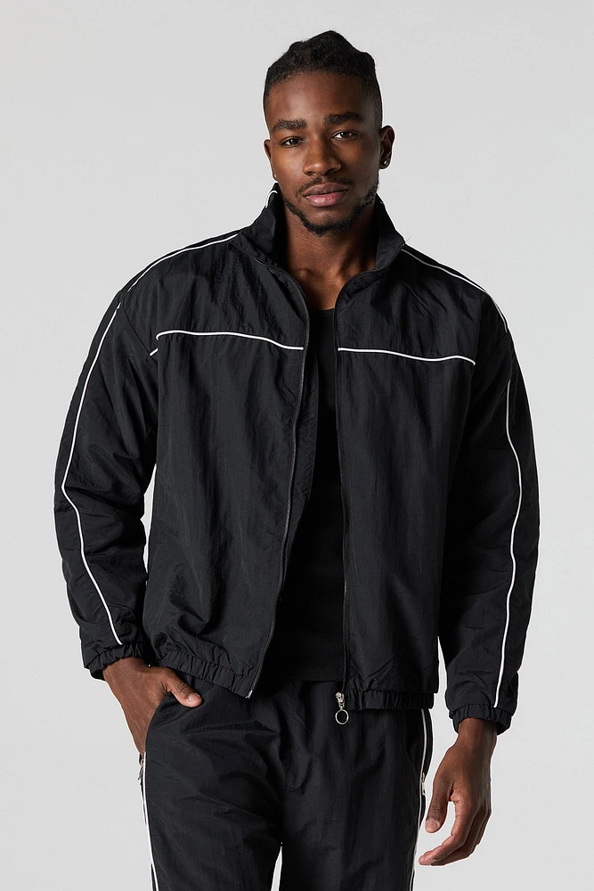 Blouson Active en nylon avec fermeture à glissière