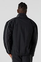 Active Nylon Zip-Up Jacket