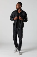 Active Nylon Zip-Up Jacket