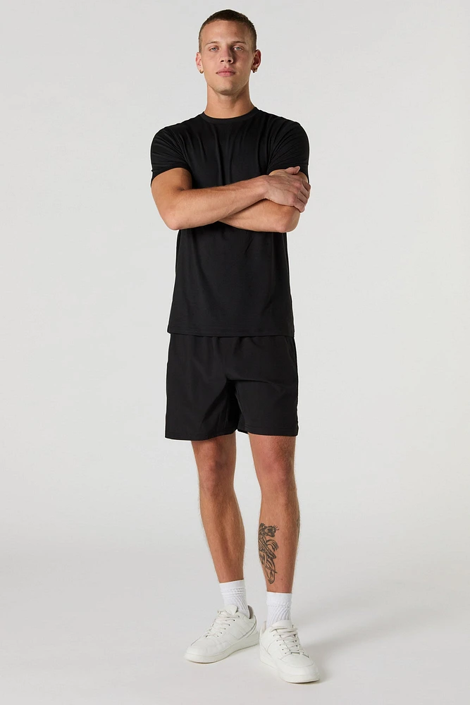 Short Active avec poches à fermeture glissière
