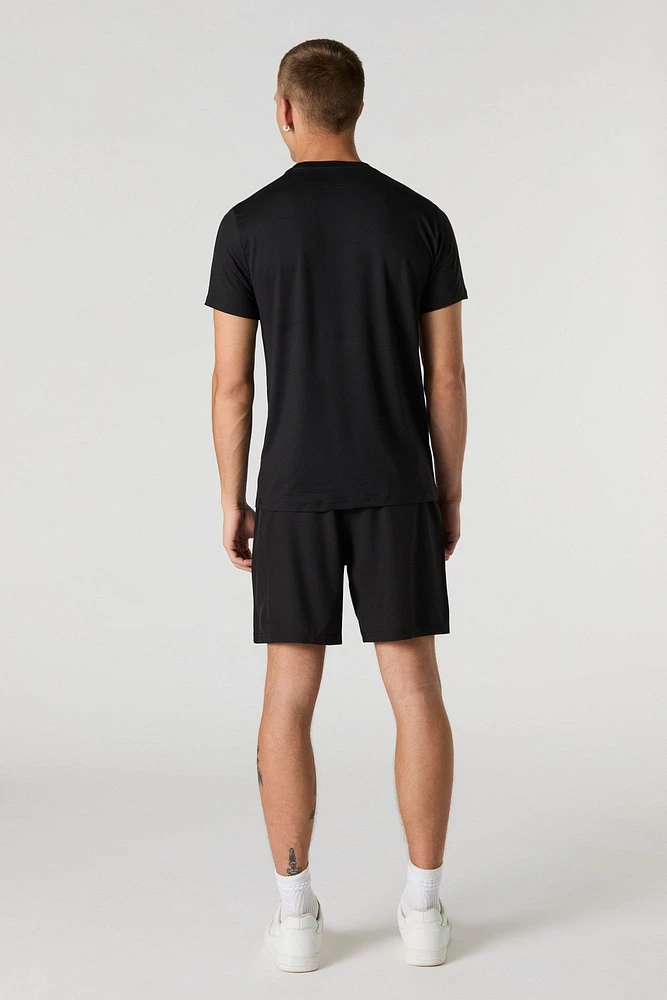 Short Active avec poches à fermeture glissière