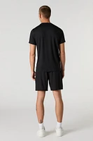 Short Active avec poches à fermeture glissière