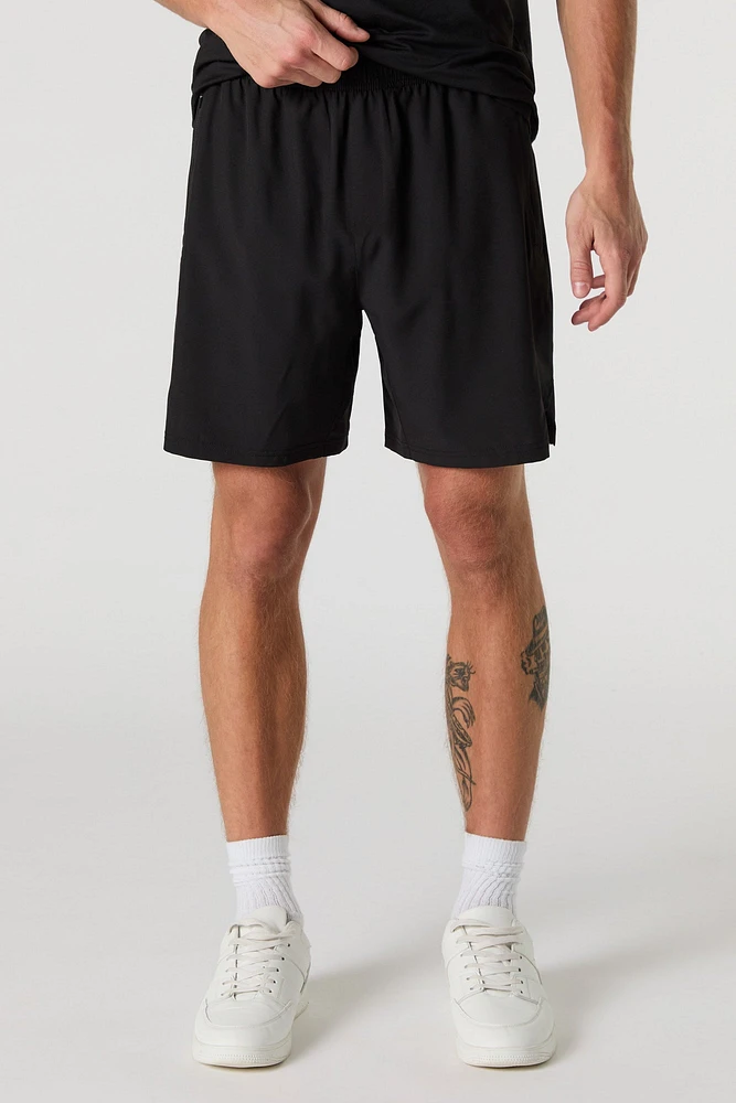 Short Active avec poches à fermeture glissière