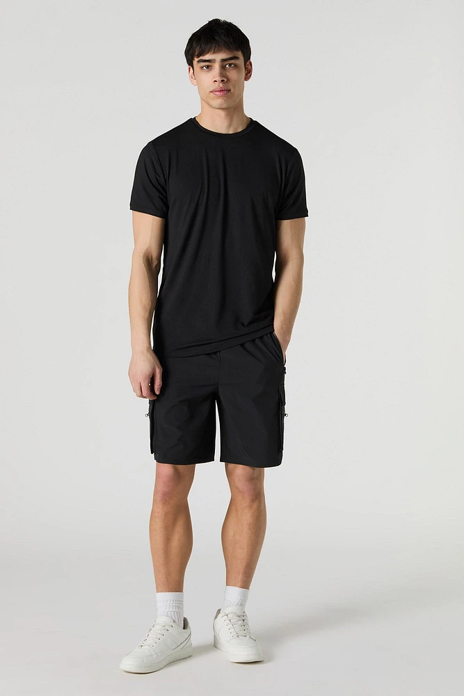 Active 4-Way-Stretch Cargo Short