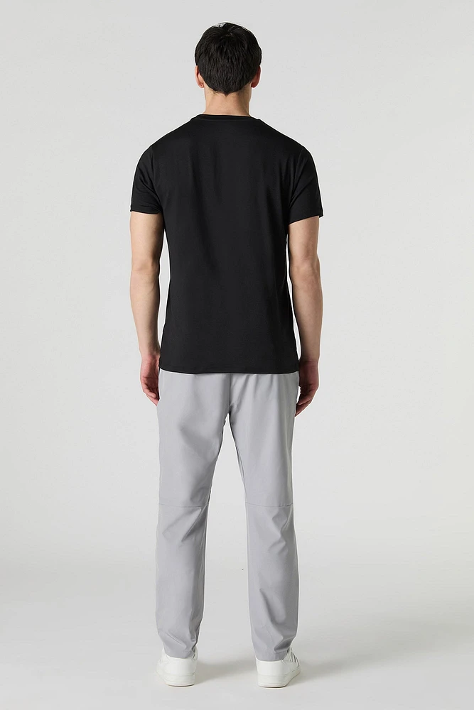 Pantalon extensible à 4 sens avec taille coulissante Active