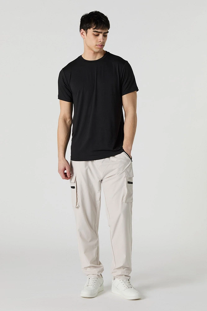 Pantalon cargo extensible à 4 sens avec taille coulissante Active