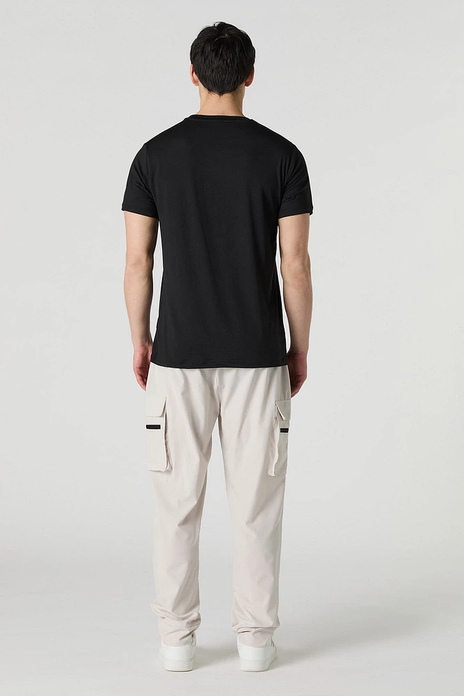 Pantalon cargo extensible à 4 sens avec taille coulissante Active