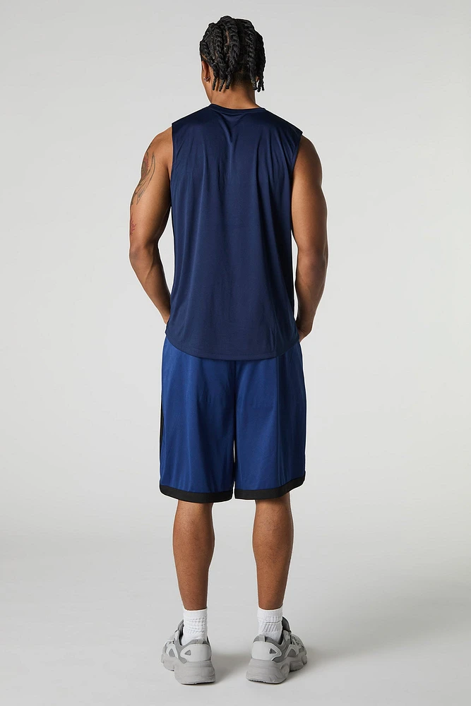 Short Active avec rayures latérales