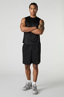 Active Mesh Drawstring Short