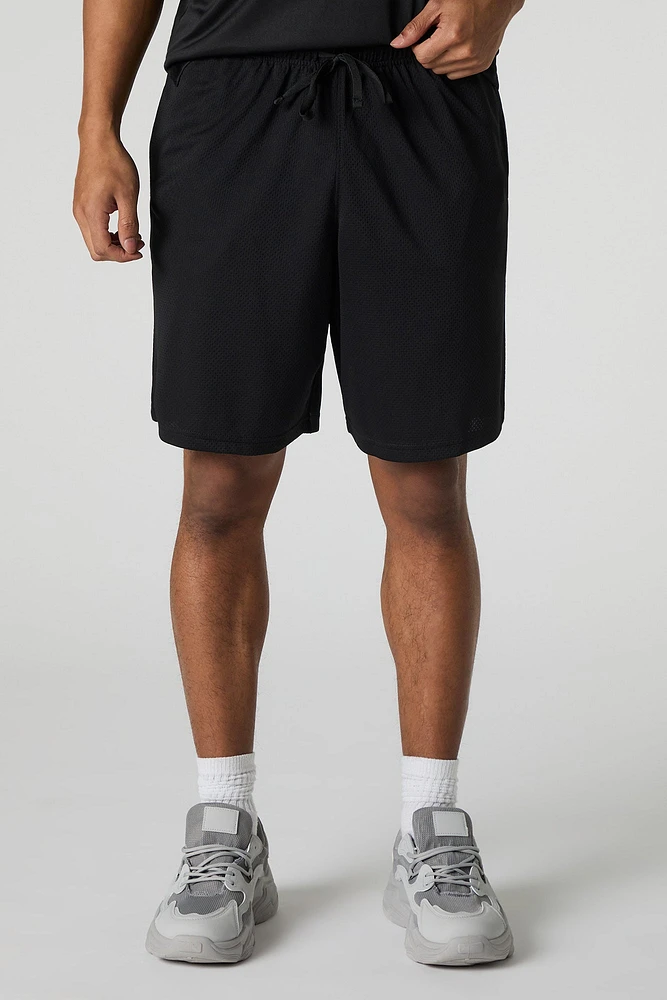 Active Mesh Drawstring Short