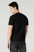 T-shirt à imprimé Laugh Now Cry Later