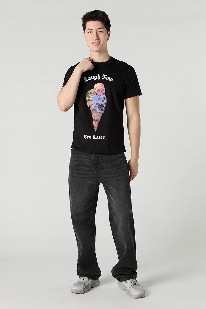 Laugh Now Cry Later Graphic T-Shirt