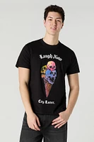 Laugh Now Cry Later Graphic T-Shirt