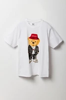 Self Made Bear Graphic T-Shirt