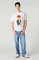 T-shirt à imprimé Self Made Bear