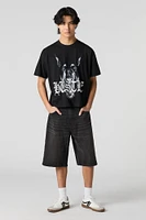 Hustle Graphic Boxy T-Shirt