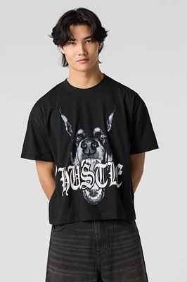 Hustle Graphic Boxy T-Shirt