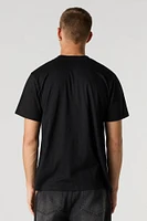 T-shirt à imprimé Skull Heart
