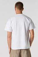 T-shirt à imprimé Skull Cross