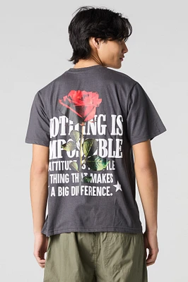 Nothing is Impossible Puff Print T-Shirt