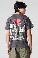 Nothing is Impossible Puff Print T-Shirt