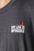 T-shirt à imprimé Nothing is Impossible