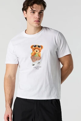 T-shirt à imprimé Stay Fresh