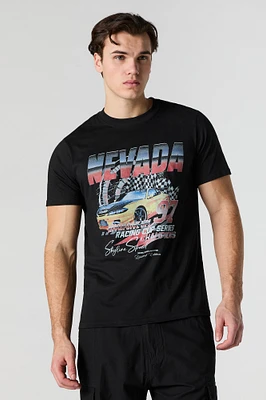 T-shirt à imprimé Nevada Racing