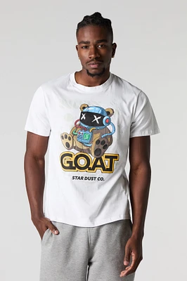 GOAT Bear Graphic T-Shirt