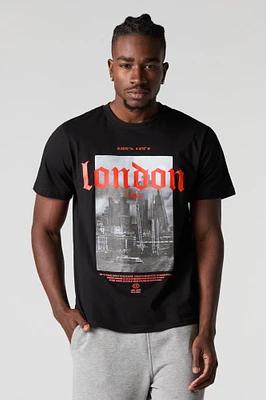 T-shirt à imprimé London