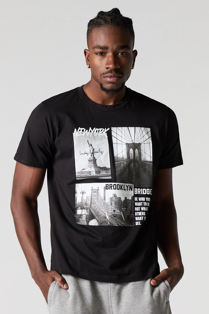 Brooklyn Bridge Graphic T-Shirt