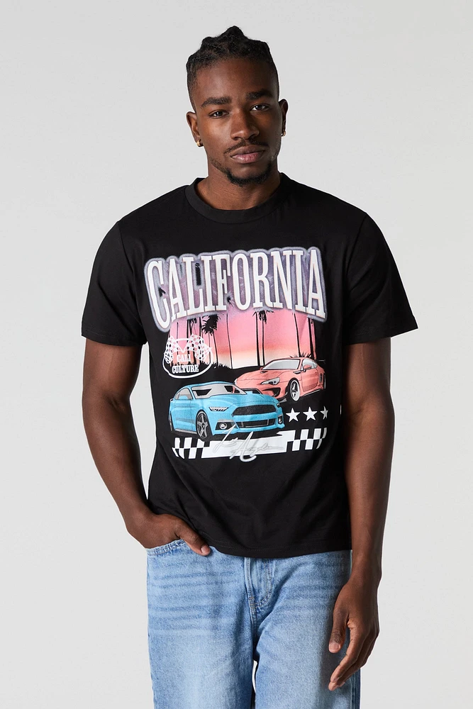 T-shirt à imprimé Cali Culture