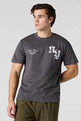 T-shirt à imprimé NYC