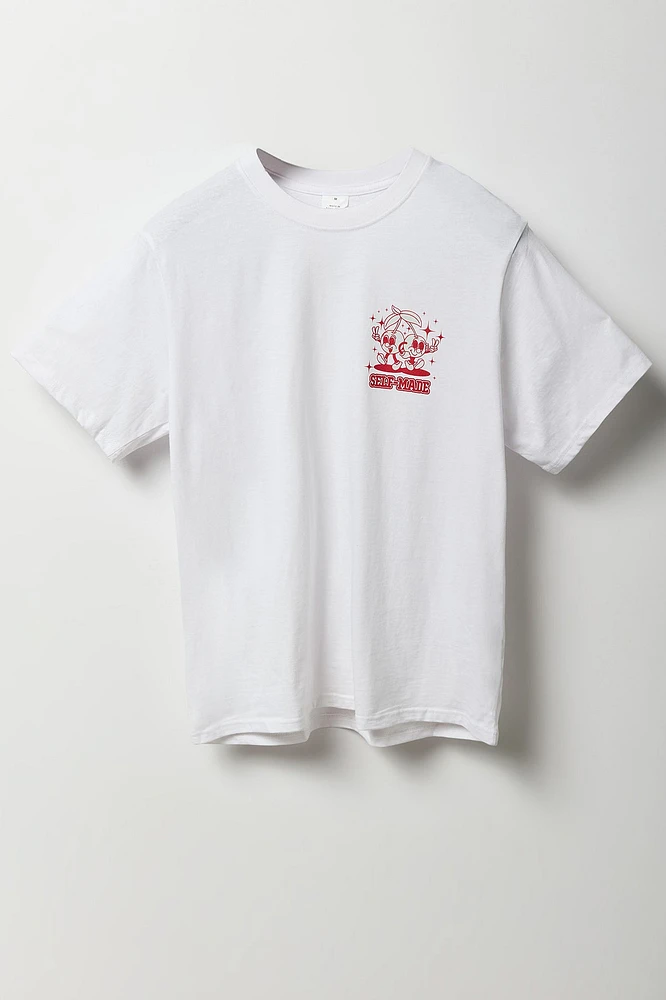 Self Made Cherry Graphic T-Shirt