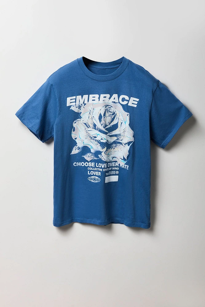 T-shirt à imprimé Embrace