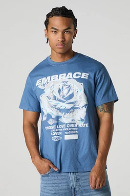 T-shirt à imprimé Embrace