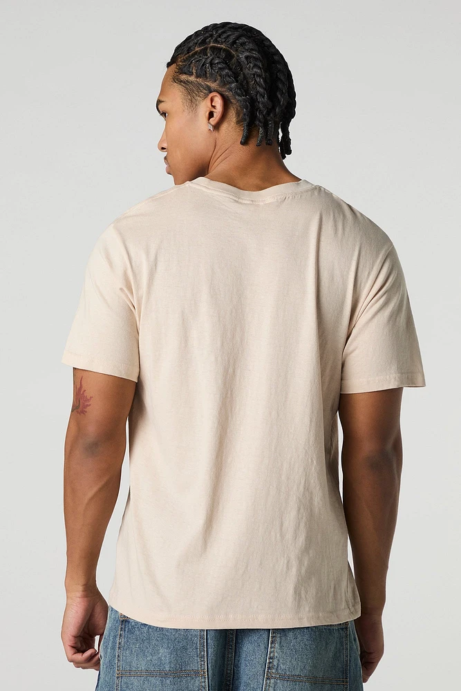 T-shirt à imprimé Dobermann