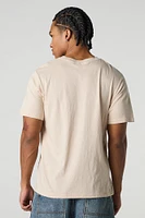 T-shirt à imprimé Dobermann