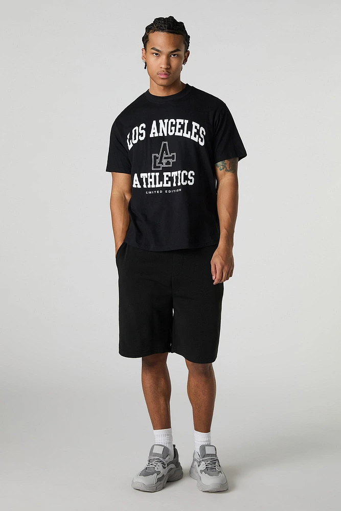 T-shirt à imprimé LA Athletics