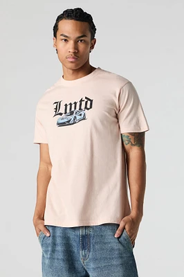 T-shirt à imprimé Muscle Car